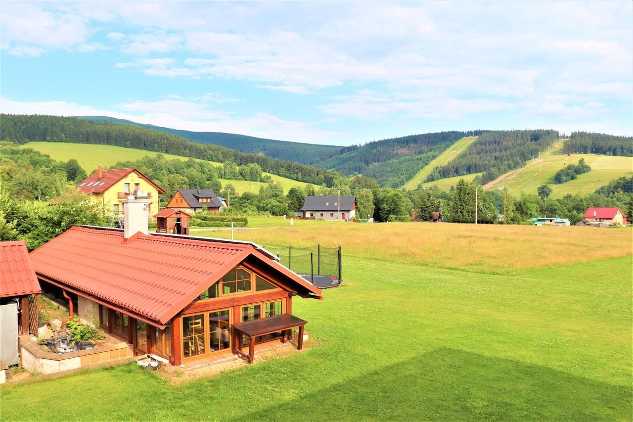 Pension Kohler Destne v Orlickych horach Esterno foto